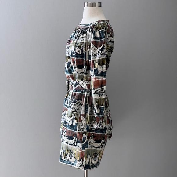 Burberry Printed Mini Dress - Picture 2 of 14
